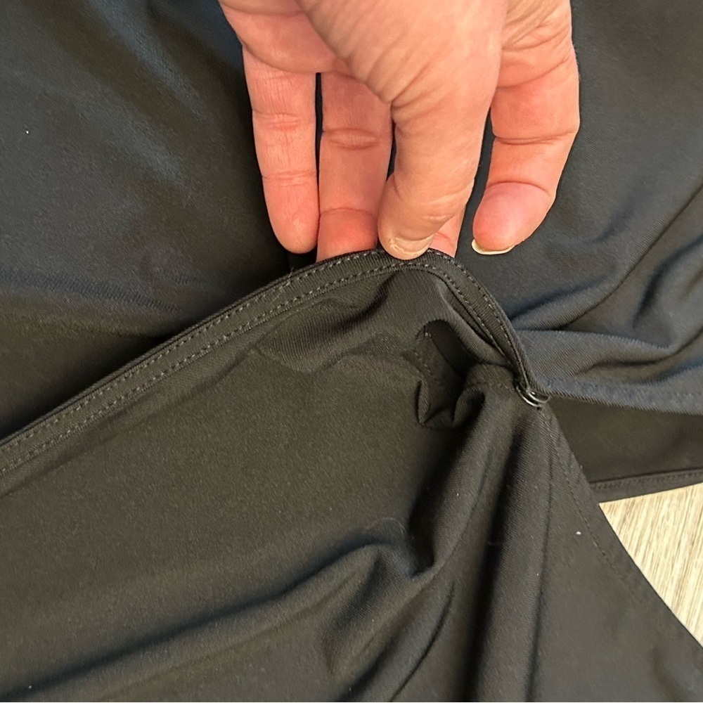 Kismet Black Long Sleeve Wrap Top - Picture 5 of 9